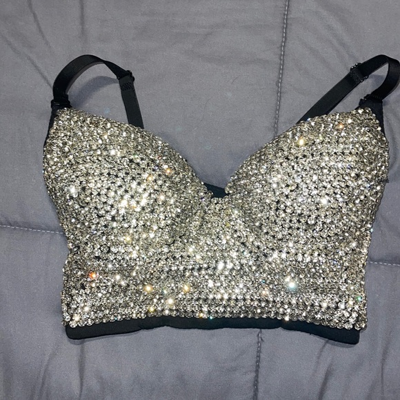 Other - COPY - Rhinestone Bra